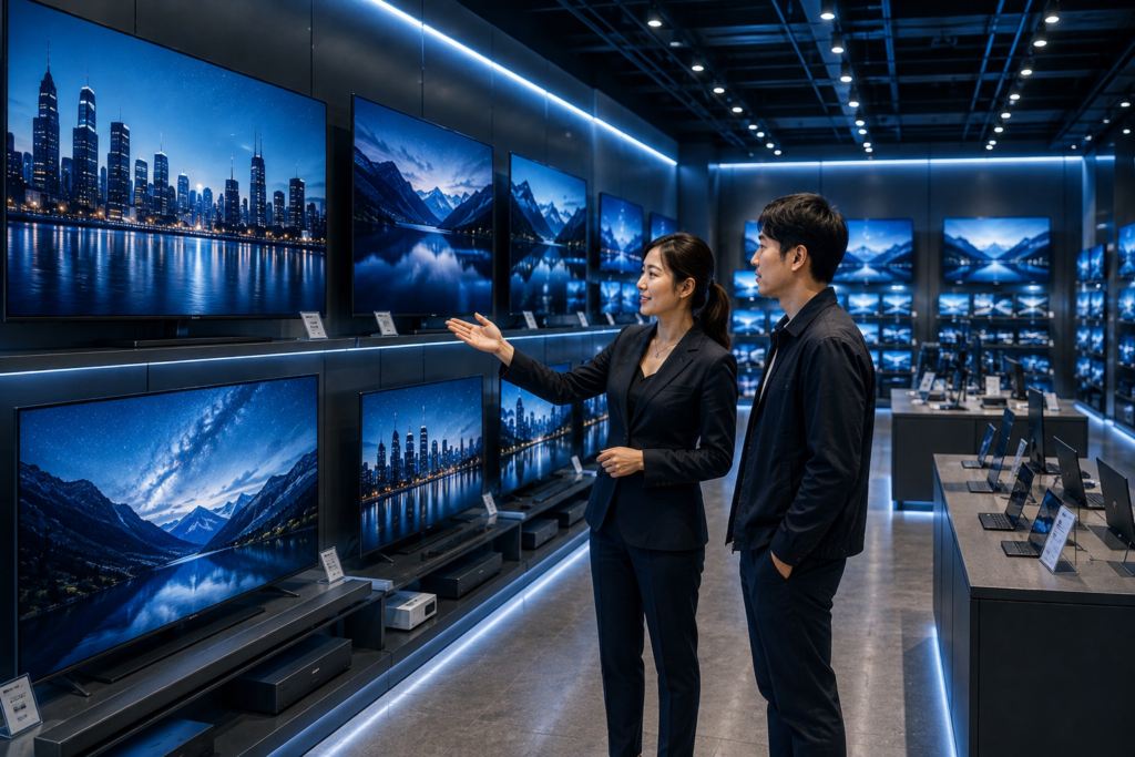 Retail technology professionals exploring new business opportunities through the Global Retail Installation and Transport Directory