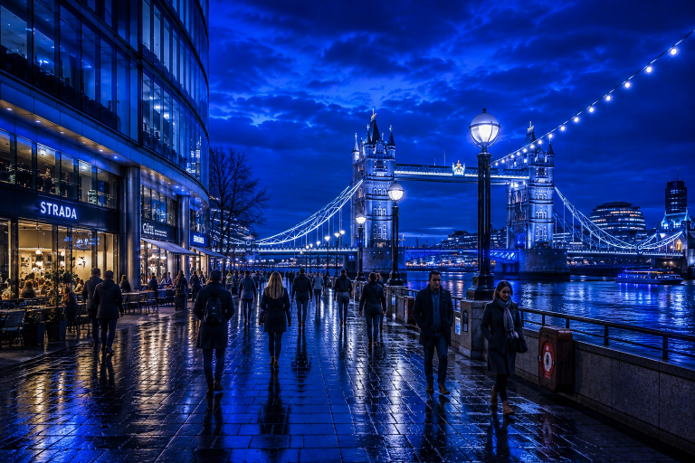 Retail industry in the United Kingdom with retail, logistics and commercial infrastructure