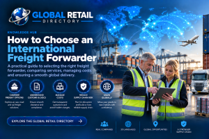 International freight forwarder coordinating global shipping and logistics – Global Retail Directory