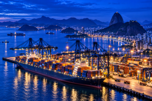 Brazilian port and logistics infrastructure supporting the retail industry in Brazil