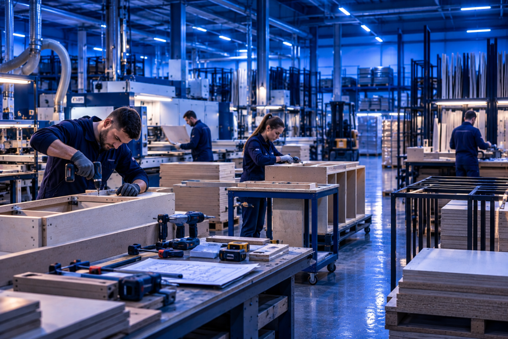 Retail Industry in Poland: Manufacturing, Modern Commerce and a Supply Base for Europe 1 Retail fixture and furniture manufacturing representing the retail industry in Poland