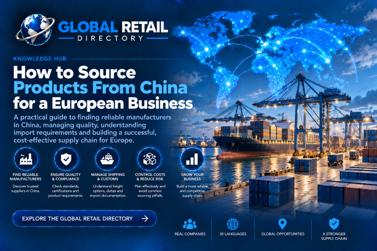 Sourcing products from China for a European business – Global Retail Directory